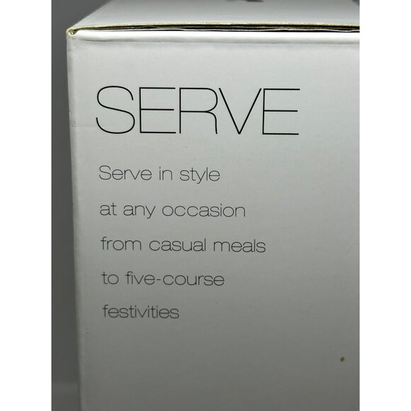 NIB The Cellar Divided Server – Wood Tray with White Removable Ceramic Bowl - Picture 9 of 9